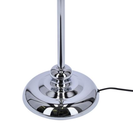 Lampa podłogowa GILLENIA 1xE27/60W/230V srebrny