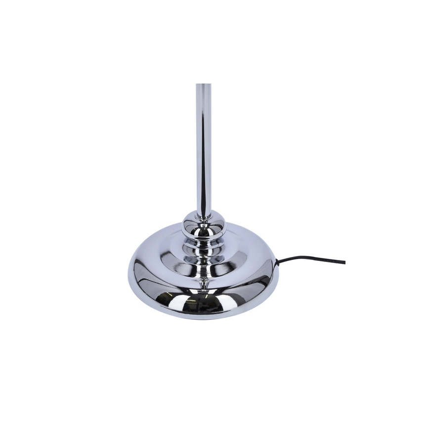Lampa podłogowa GILLENIA 1xE27/60W/230V srebrny