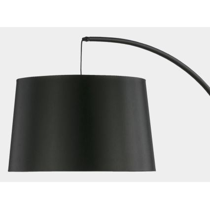 Lampa podłogowa HANG 1xE27/25W/230V czarny