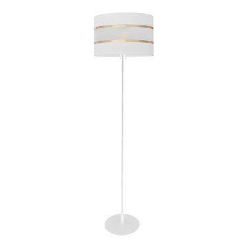 Lampa podłogowa HELEN 1xE27/15W/230V biały/złoty
