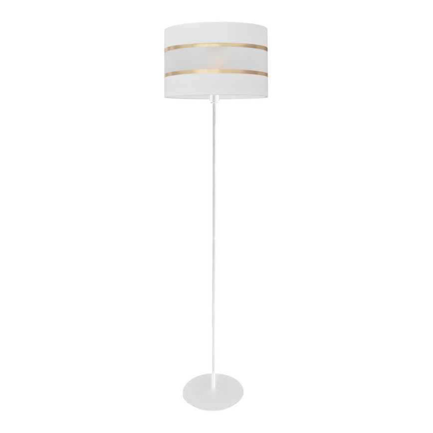 Lampa podłogowa HELEN 1xE27/15W/230V biały/złoty