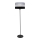 Lampa podłogowa HELEN 1xE27/15W/230V czarny/szary/srebrny