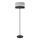 Lampa podłogowa HELEN 1xE27/15W/230V czarny/szary/złoty