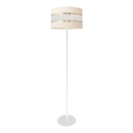 Lampa podłogowa HELEN 1xE27/15W/230V kremowa