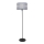 Lampa podłogowa HELEN 1xE27/15W/230V szary/czarny