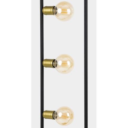 Lampa podłogowa HYDRIA 3xE27/60W/230V czarna