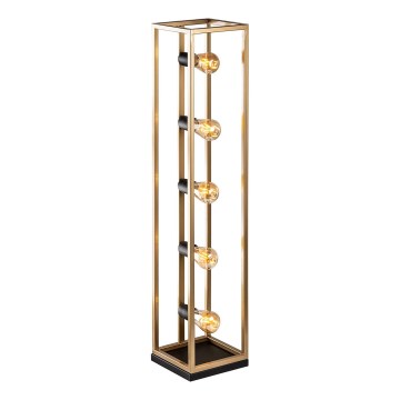 Lampa podłogowa KAFES 5xE27/40W/230V złota