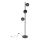 Lampa podłogowa KAMA 3xG9/28W/230V czarny/dymny czarny