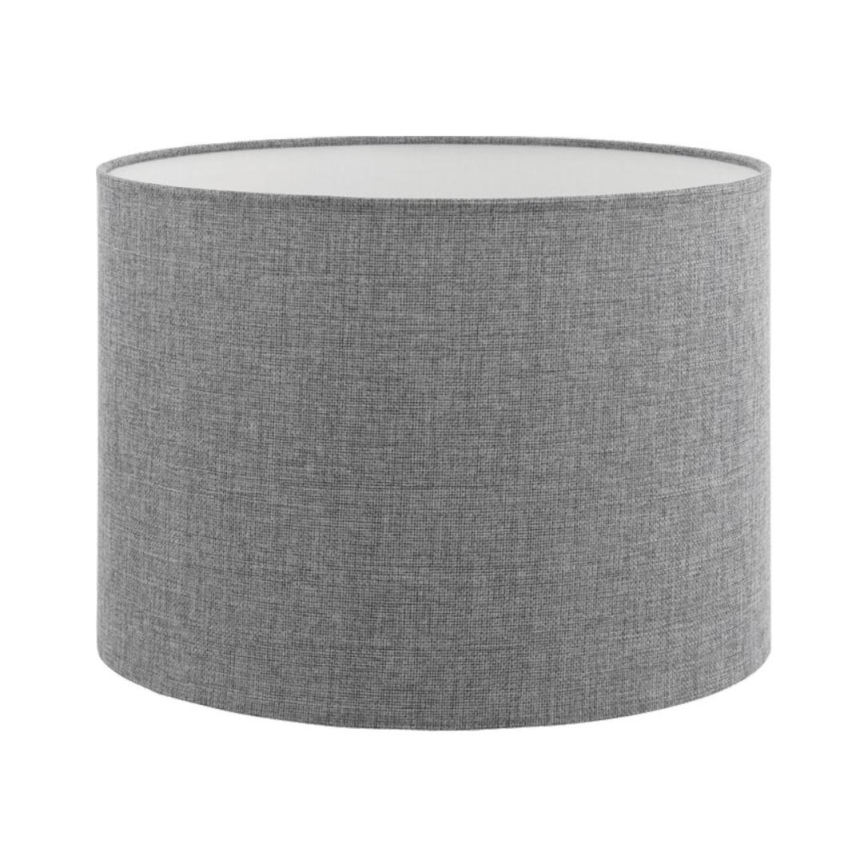 Lampa podłogowa LED TUNJA 1xE27/20W/230V Ø 30 cm matowy chrom/szary