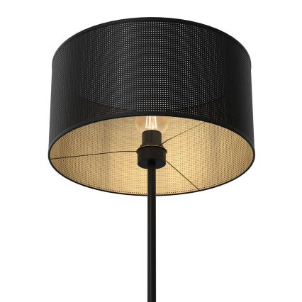 Lampa podłogowa LOFT SHADE 1xE27/60W/230V czarny/złoty