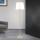 Lampa podłogowa LUDWIG 1xE27/40W/230V biała/złota