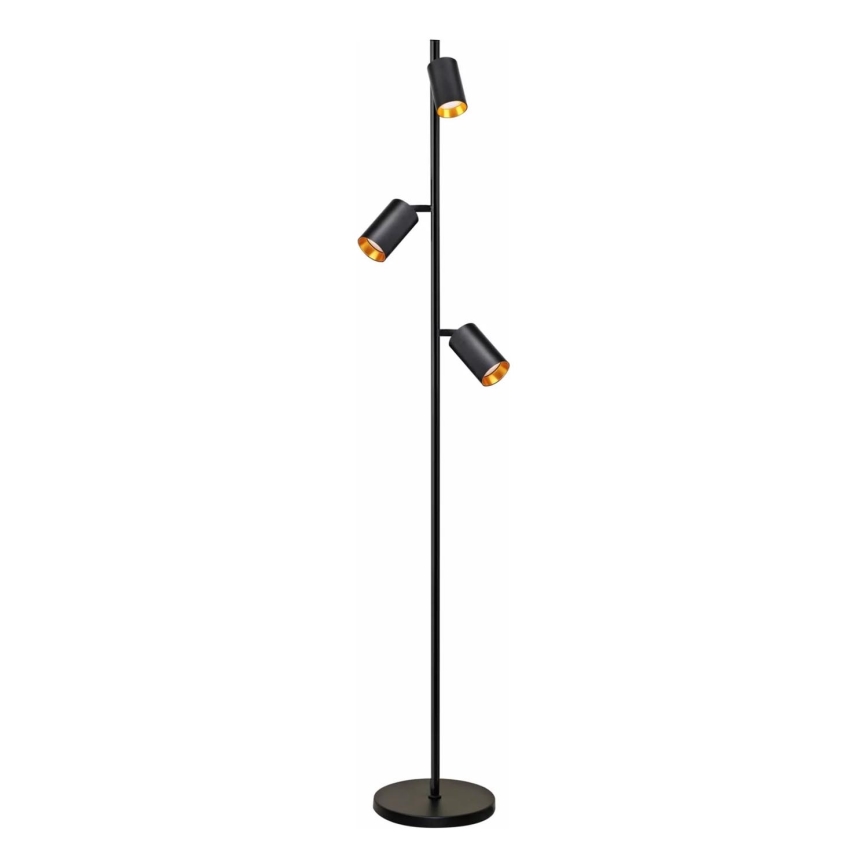 Lampa podłogowa MARIBEL 3xGU10/12W/230V czarna