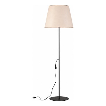 Lampa podłogowa MARTINA 1xE27/15W/230V czarna/biała