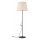 Lampa podłogowa MARTINA 1xE27/15W/230V czarna/biała