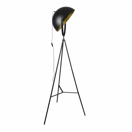 Lampa podłogowa MATYLDA 1xE27/20W/230V czarna/złota