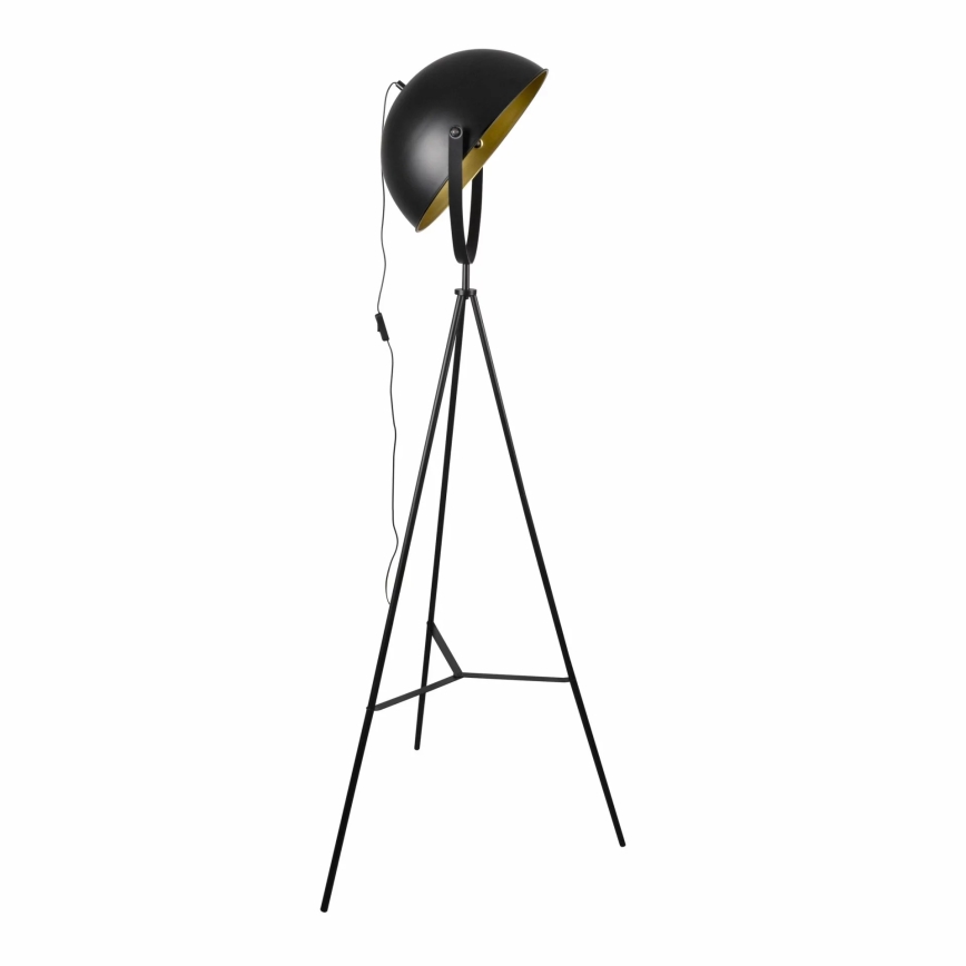Lampa podłogowa MATYLDA 1xE27/20W/230V czarna/złota