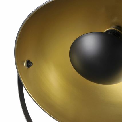 Lampa podłogowa MATYLDA 1xE27/20W/230V czarna/złota