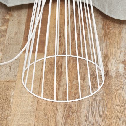 Lampa podłogowa MERCURE 1xE27/15W/230V biała