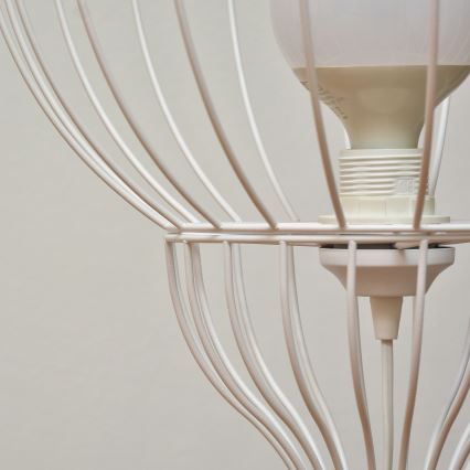 Lampa podłogowa MERCURE 1xE27/15W/230V biała