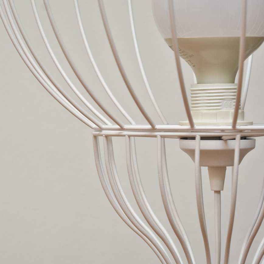 Lampa podłogowa MERCURE 1xE27/15W/230V biała