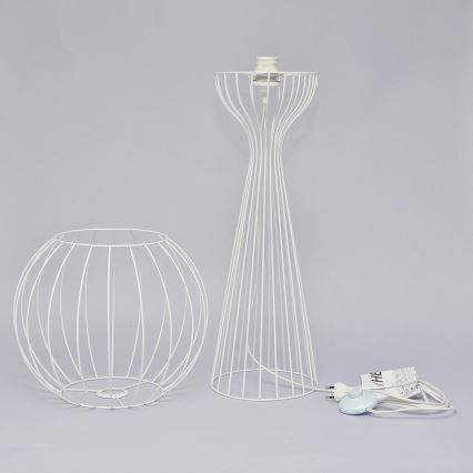 Lampa podłogowa MERCURE 1xE27/15W/230V biała