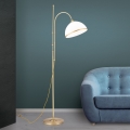 Lampa podłogowa OLD LAMP 1xE27/40W/230V biały/mosiądz