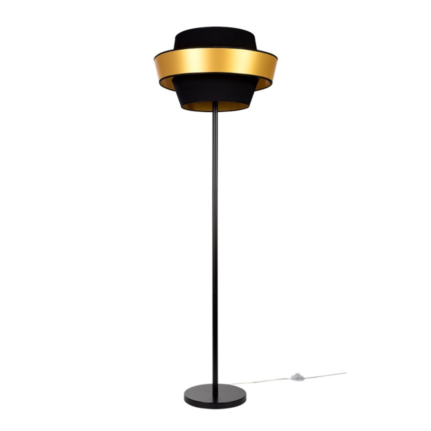 Lampa podłogowa PRETO GOLD 1xE27/60W/230V