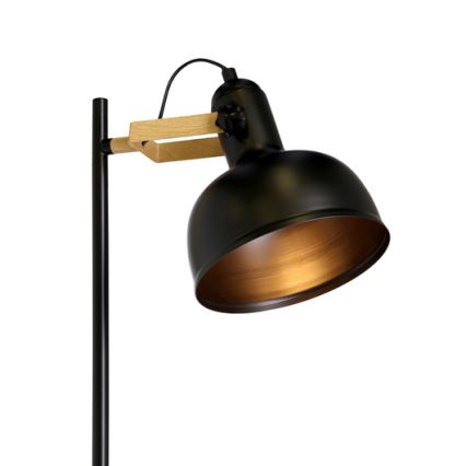 Lampa podłogowa RENO 1xE27/40W/230V czarna