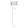 Lampa podłogowa SENSO 1xE27/40W/230V + 1xGU10/7W biały