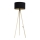 Lampa podłogowa STANDART 1xE27/60W/230V czarny/beżowy