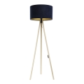 Lampa podłogowa STANDART 1xE27/60W/230V niebieski/beżowy