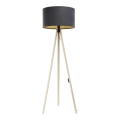 Lampa podłogowa STANDART 1xE27/60W/230V szare/beżowy