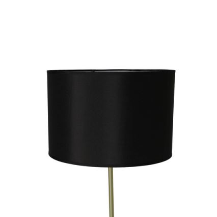 Lampa podłogowa TEGOLA 1xE27/60W/230V czarny/złoty