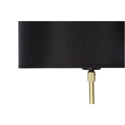 Lampa podłogowa TEGOLA 1xE27/60W/230V czarny/złoty