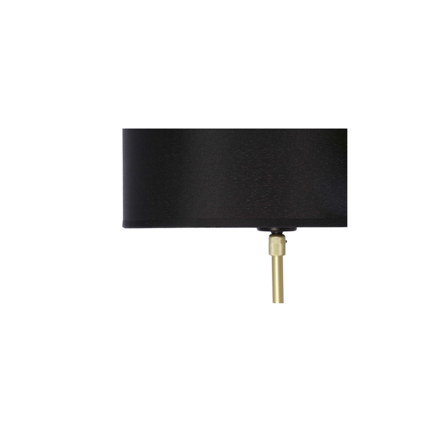 Lampa podłogowa TEGOLA 1xE27/60W/230V czarny/złoty