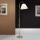 Lampa podłogowa TONIA 1xE27/60W/230V 183 cm biały/brąz