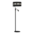 Lampa podłogowa ULTIMO 1xE27/40W/230V + 1xGU10/MR11/7W czarny