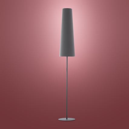 Lampa podłogowa UMBRELLA 1xE27/25W/230V szara