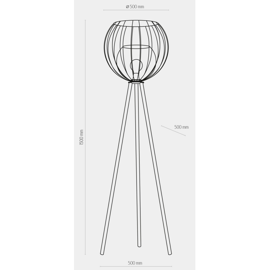 Lampa podłogowa UNIVERSO 1xE27/60W/230V