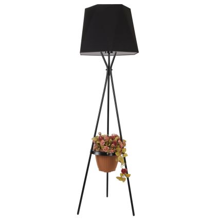 Lampa podłogowa VENEDIK 1xE27/60W/230V czarny