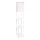 Lampa podłogowa z półeczkami 1xE27/60W/230V biały