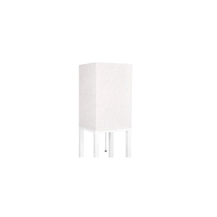 Lampa podłogowa z półeczkami 1xE27/60W/230V biały