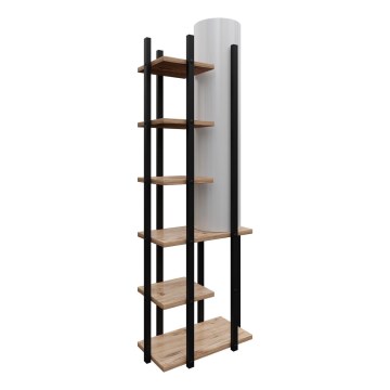 Lampa podłogowa z półeczkami MODA DOR 1xE27/40W/230V czarny/brązowy