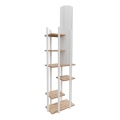 Lampa podłogowa z półeczkami VOGUE 1xE27/40W/230V 160 cm biały