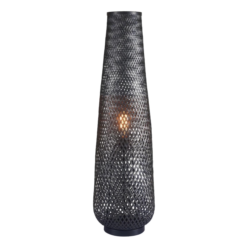 Lampa podłogowa ZANZIBAR 1xE27/20W/230V czarny