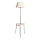 Lampa podłogowa ze stolikiem 1xE27/40W/230V czarna/kremowa