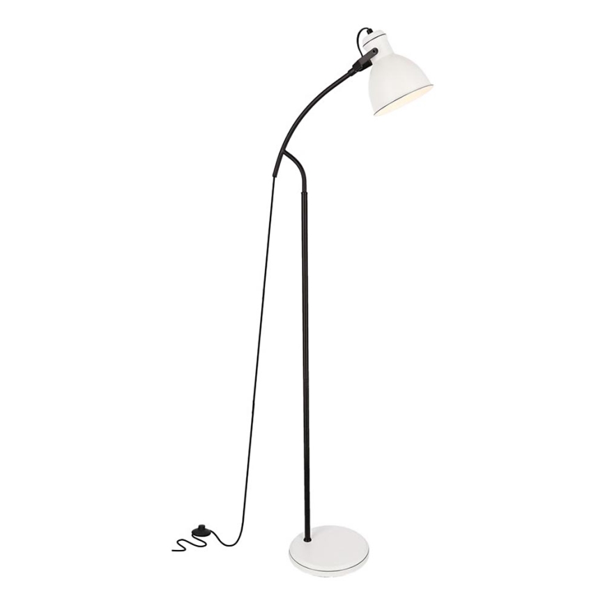 Lampa podłogowa ZUMBA 1xE27/40W/230V biały/czarny