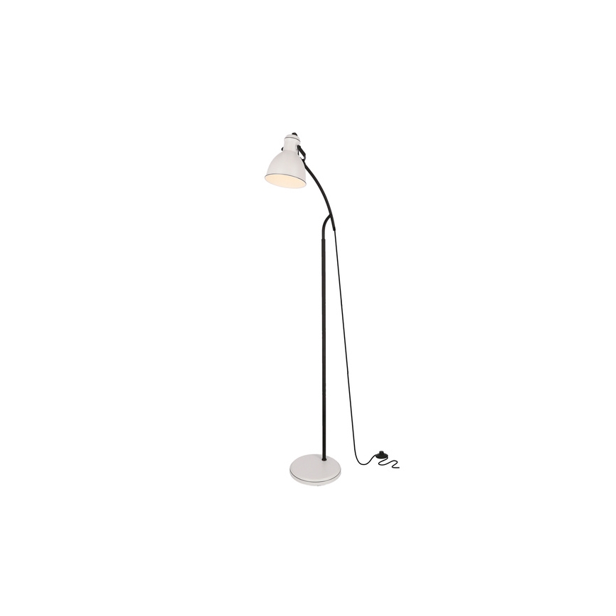 Lampa podłogowa ZUMBA 1xE27/40W/230V biały/czarny