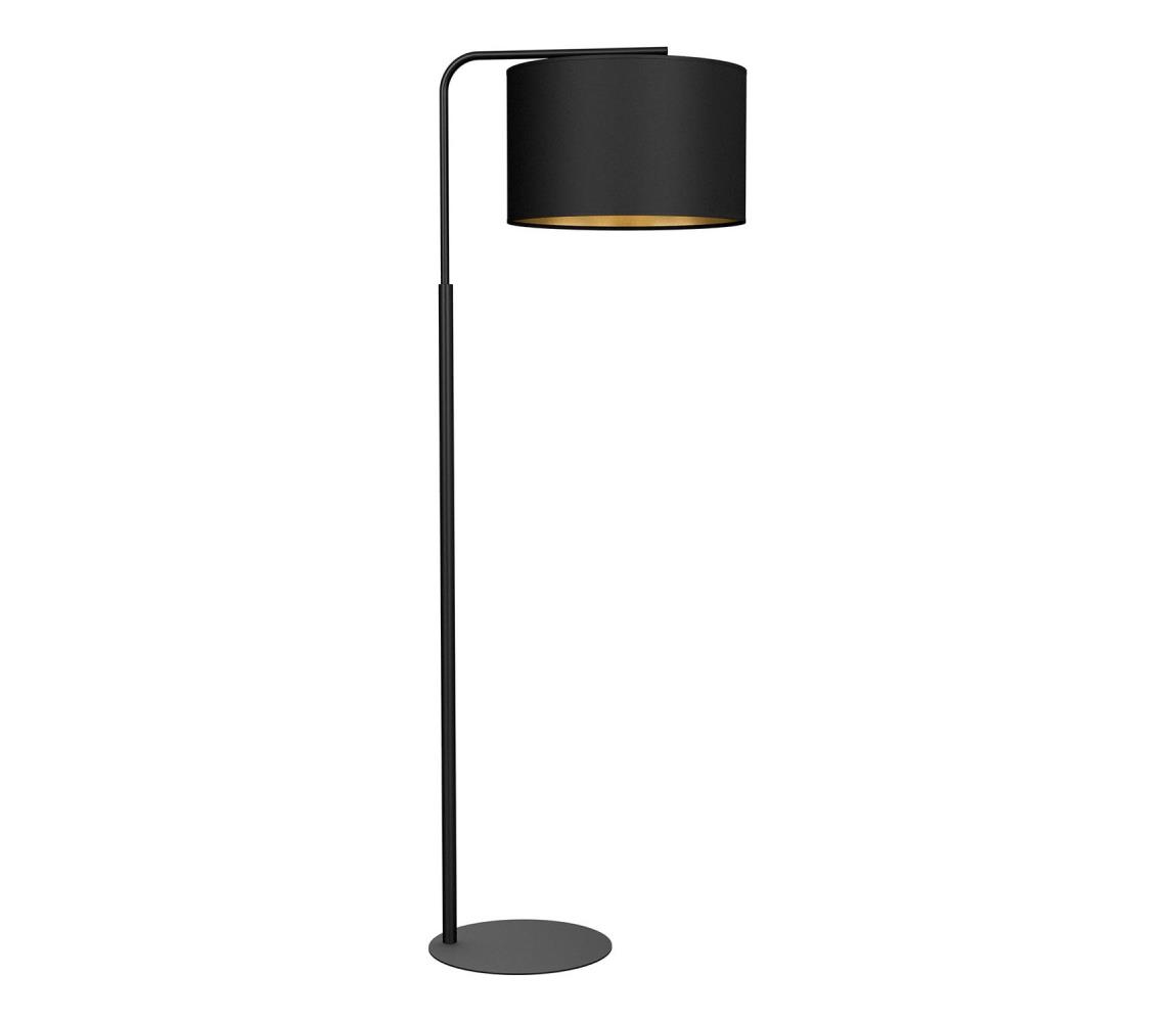 Lampa podłogowa ARDEN 1xE27/60W/230V czarny/złoty