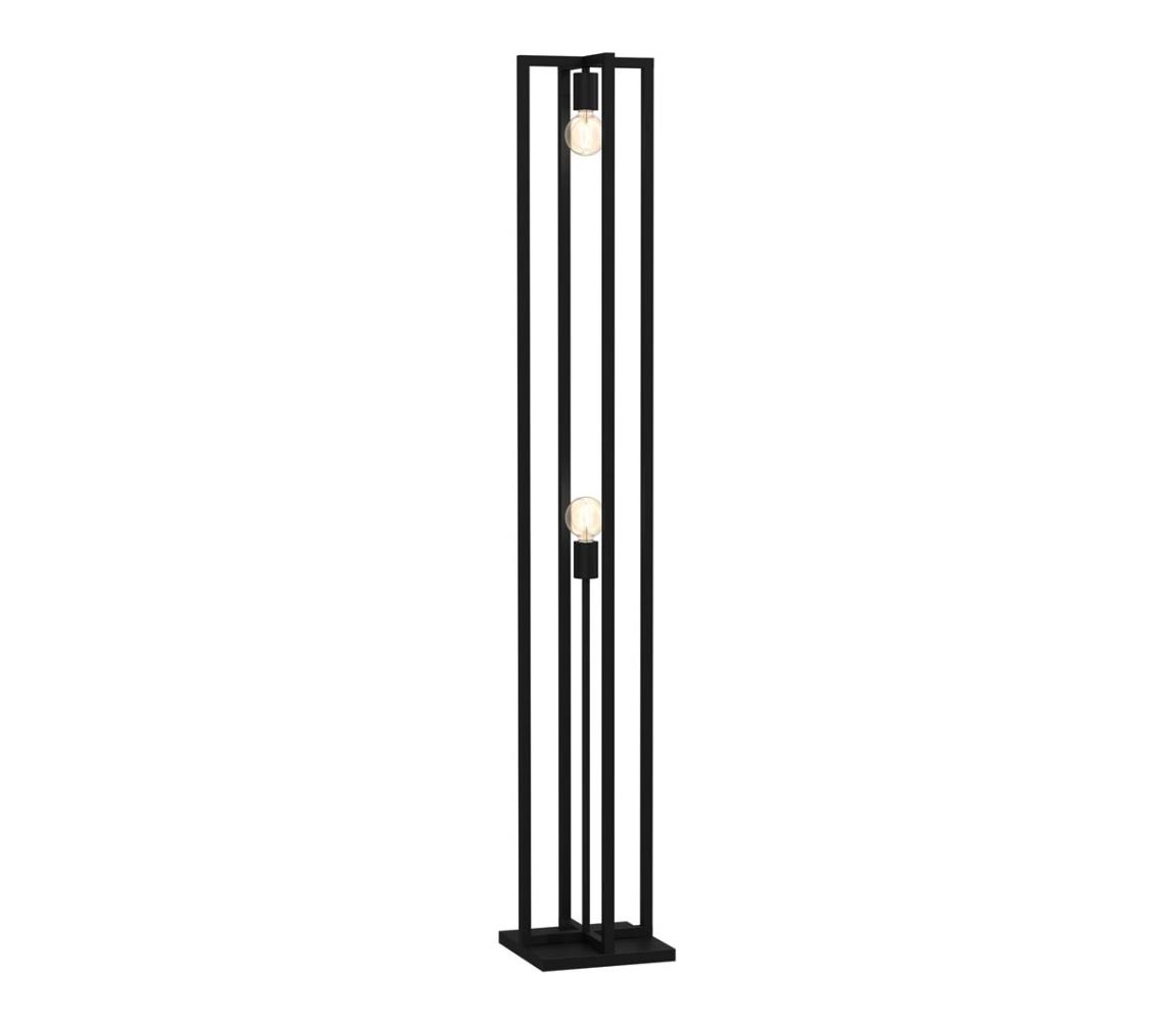 Lampa podłogowa ARNOLD 2xE27/60W/230V czarny